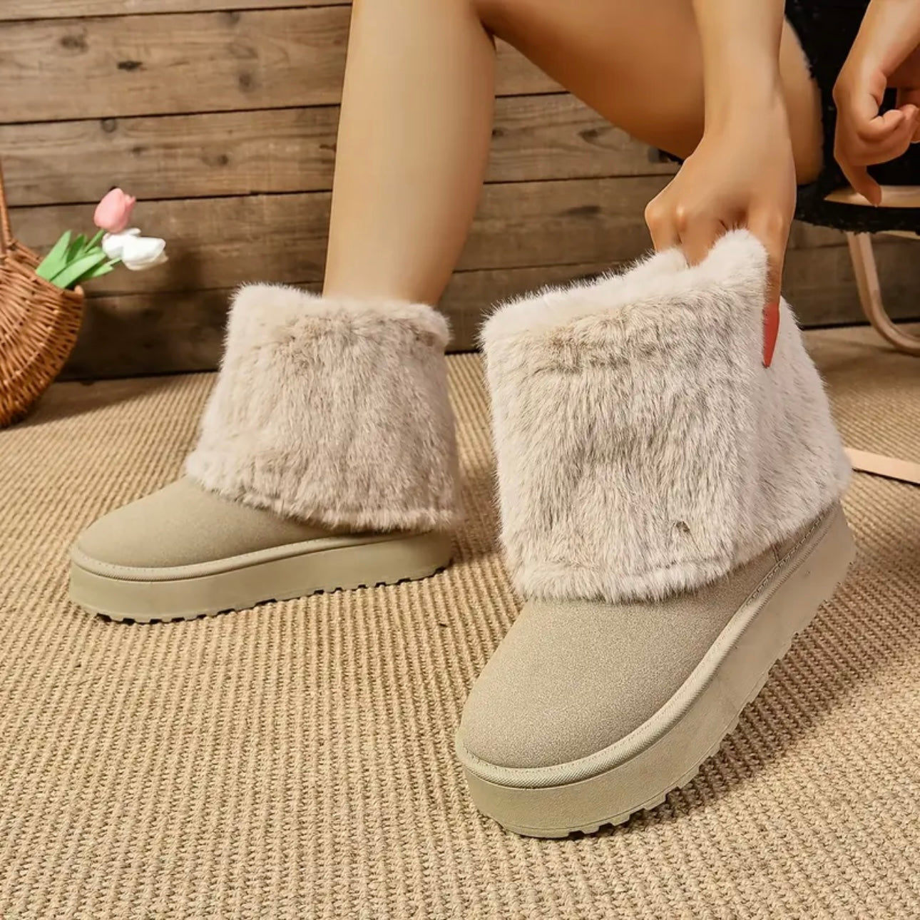 dolce-fur-boots